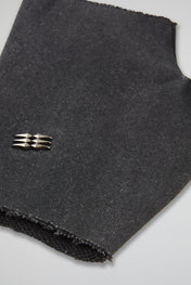 Deconstructed Denim Fingerless Gloves