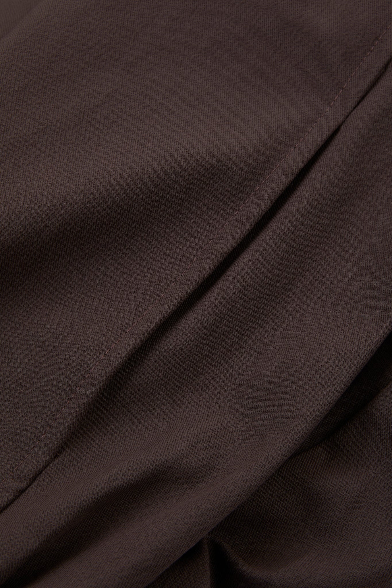 Brown Cropped Zip Jacket