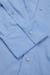 Patchwork Shirt Blue