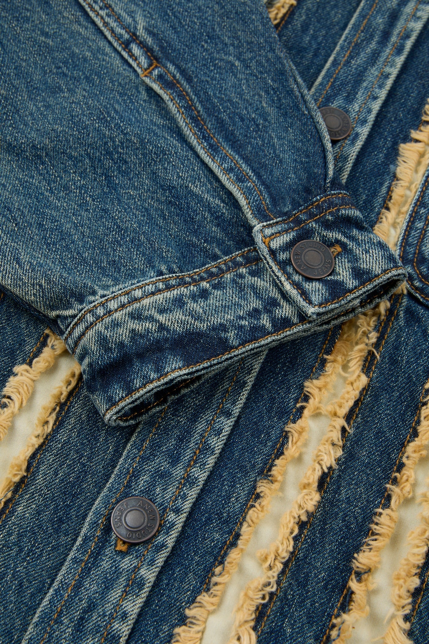 Fringed Denim Shirt