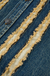 Fringed Denim Shirt