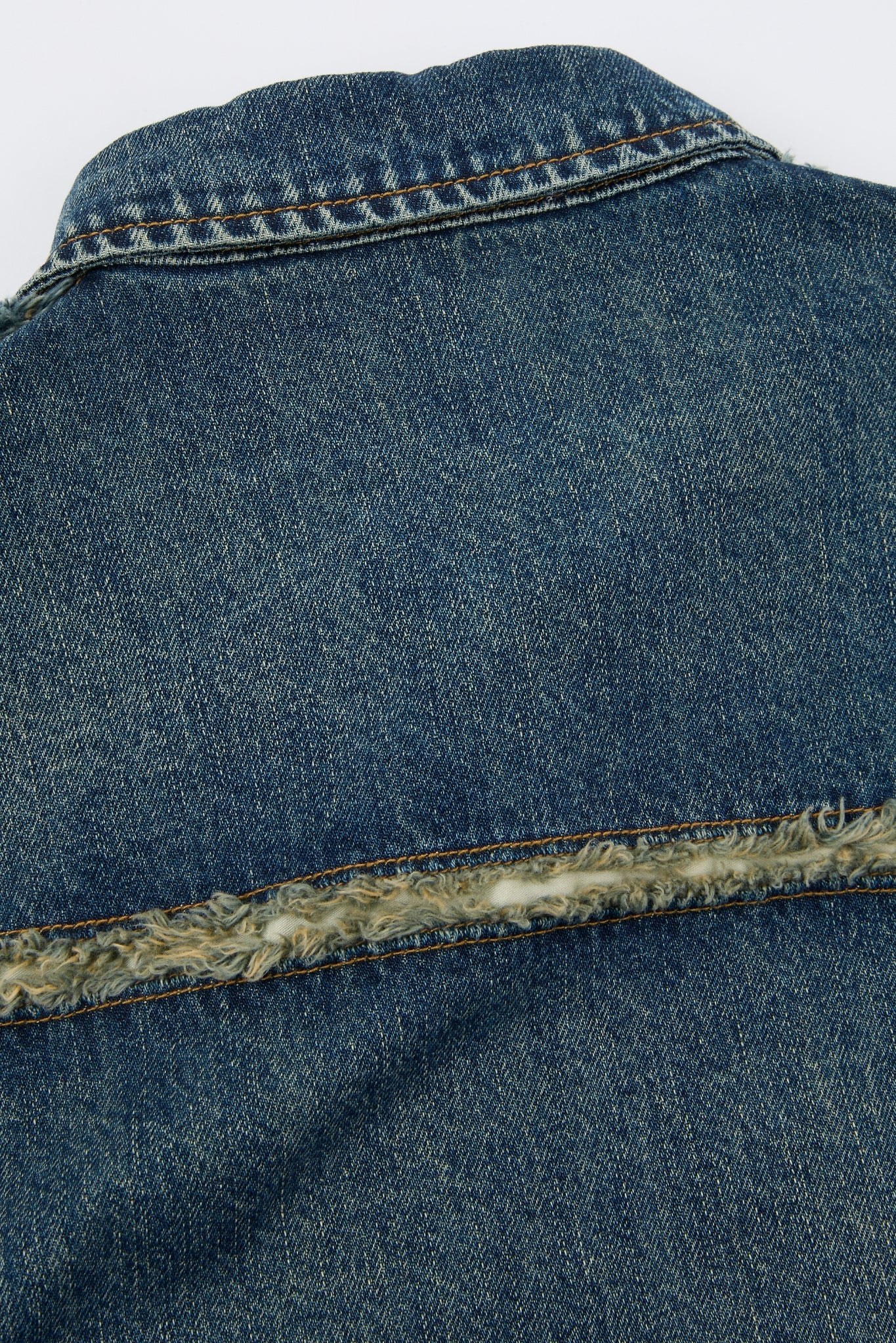 Fringed Denim Shirt