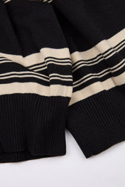 Striped Knit Wide Shorts