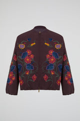Embroidered Zip Jacket