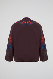 Embroidered Zip Jacket