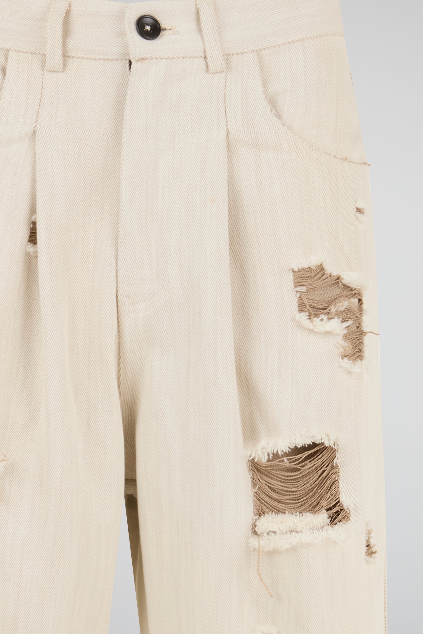 Beige Cargo Pants Relaxed