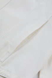 White Multi-Pocket Denim Jacket