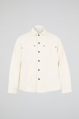 White Multi-Pocket Denim Jacket