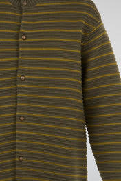Horizontal Striped Cardigan
