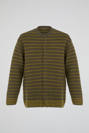 Horizontal Striped Cardigan