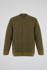 Horizontal Striped Cardigan