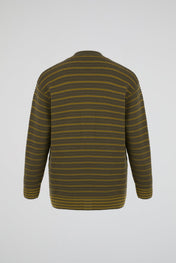 Horizontal Striped Cardigan