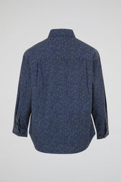 Blue Jacquard Shirt