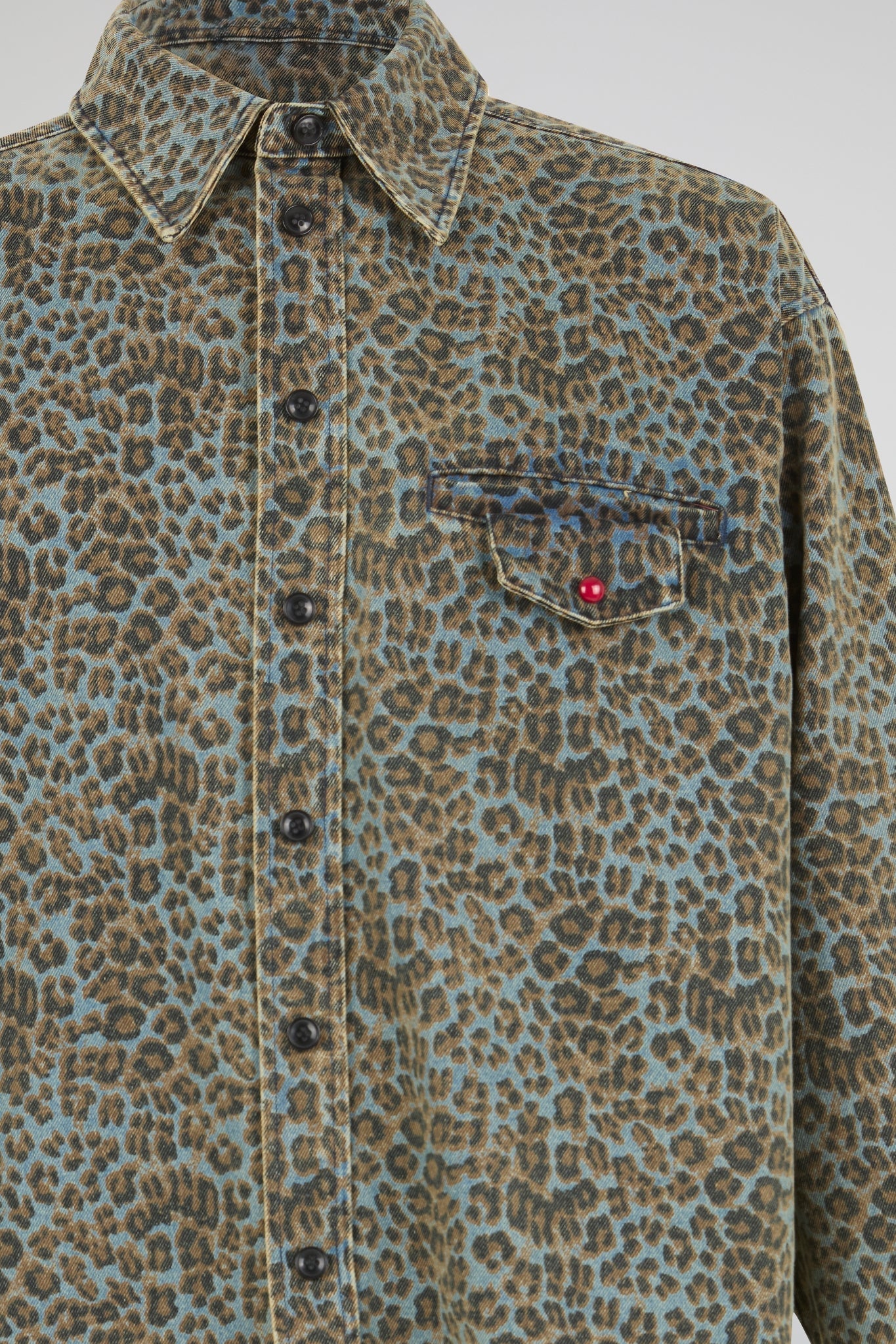 Leopard Print Overshirt
