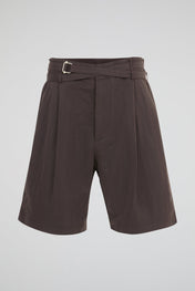 Cross-Waist Tailored Short