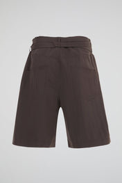 Cross-Waist Tailored Short