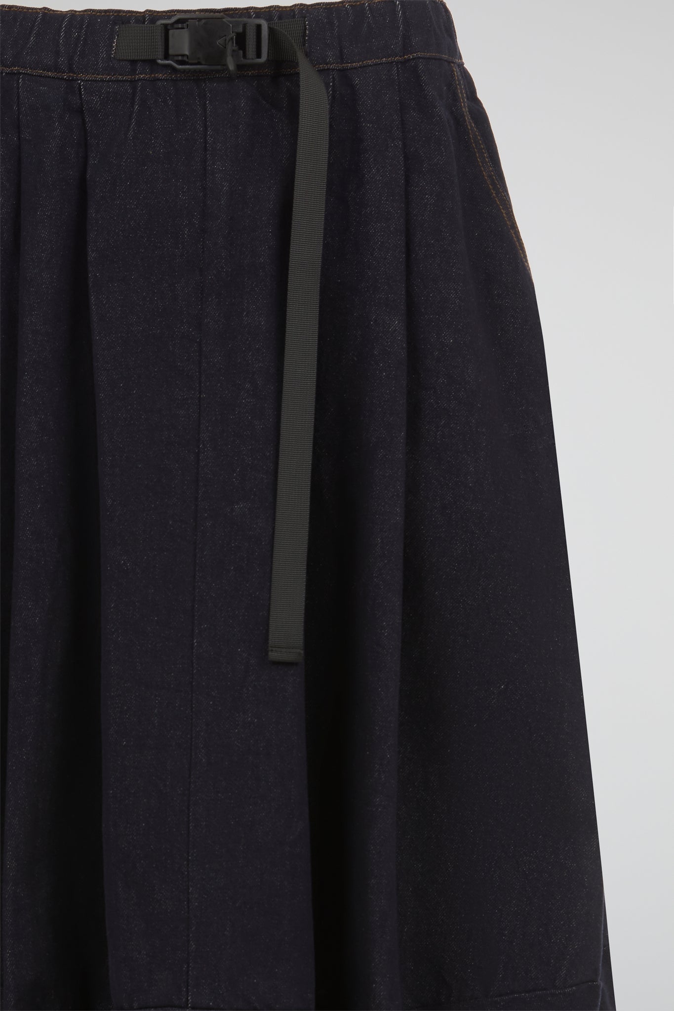 Indigo Volume Utility Skirt