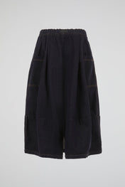 Indigo Volume Utility Skirt