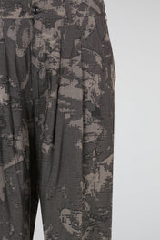 Shadow Terrain Jacquard Pleated Trouser