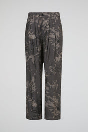 Shadow Terrain Jacquard Pleated Trouser