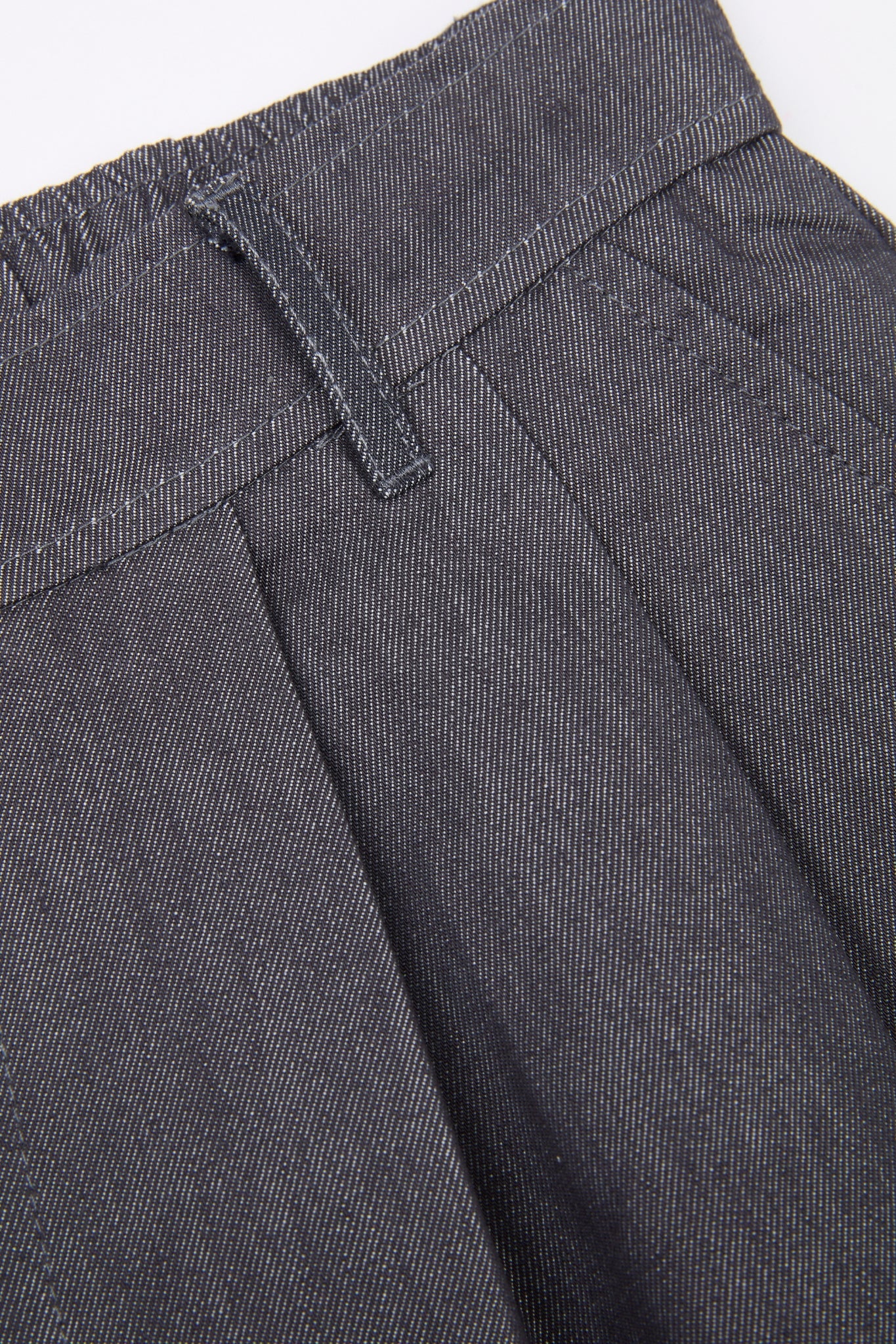 Double Pleat Wide Trouser