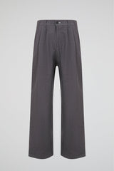 Double Pleat Wide Trouser