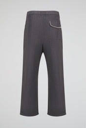 Double Pleat Wide Trouser