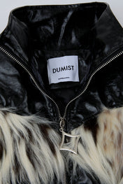 Women Faux Fur Jacket Black