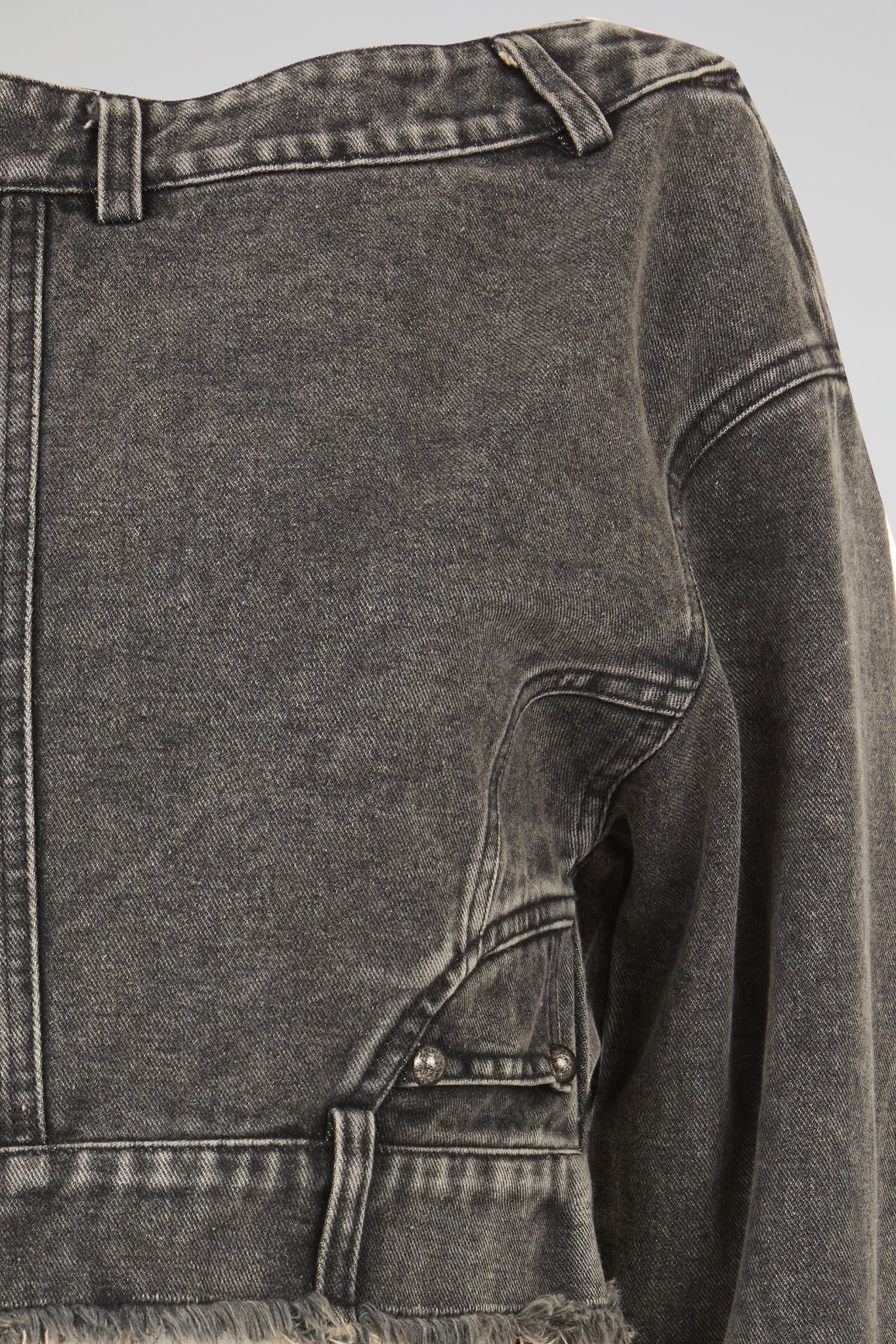 Deconstructed Denim Jacket