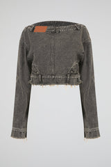 Deconstructed Denim Jacket