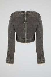 Deconstructed Denim Jacket