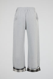 Heather Slate Grey Trompe-l’Oeil Lounge Trousers