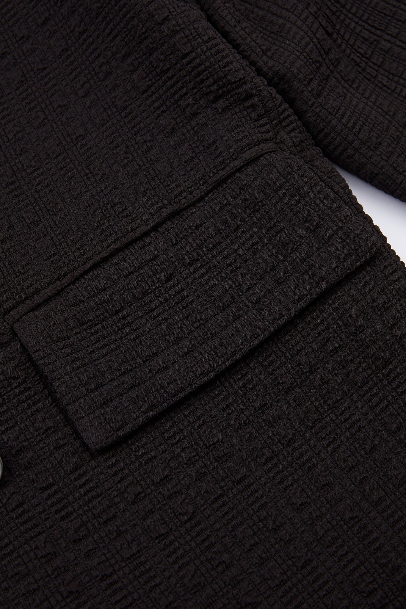Noir Double-Breasted Suit