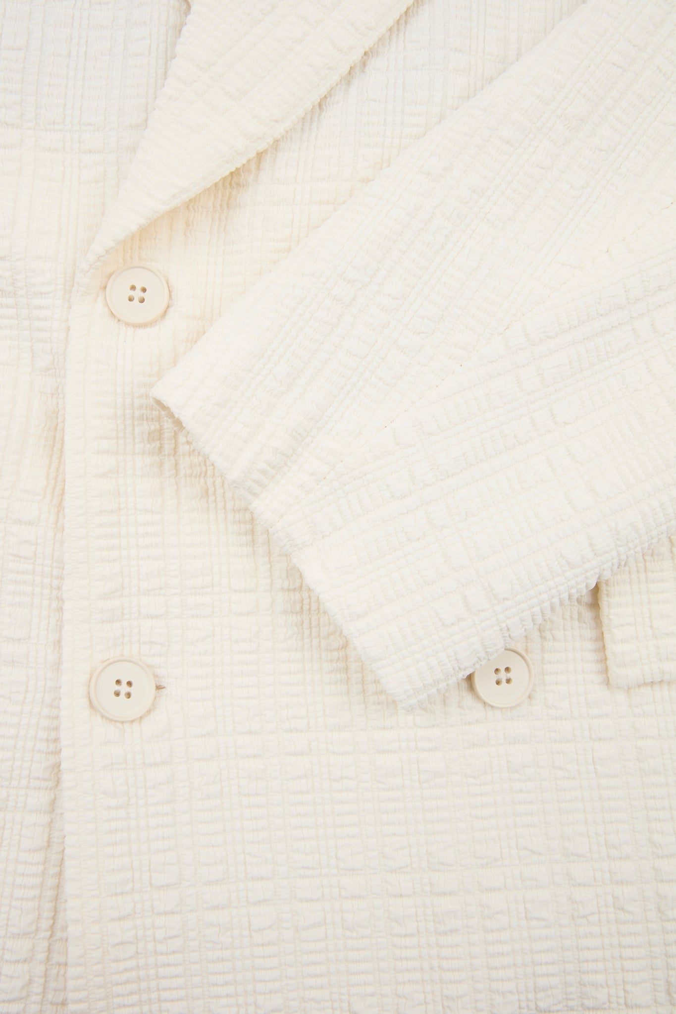 Ivory Double-Breasted Set