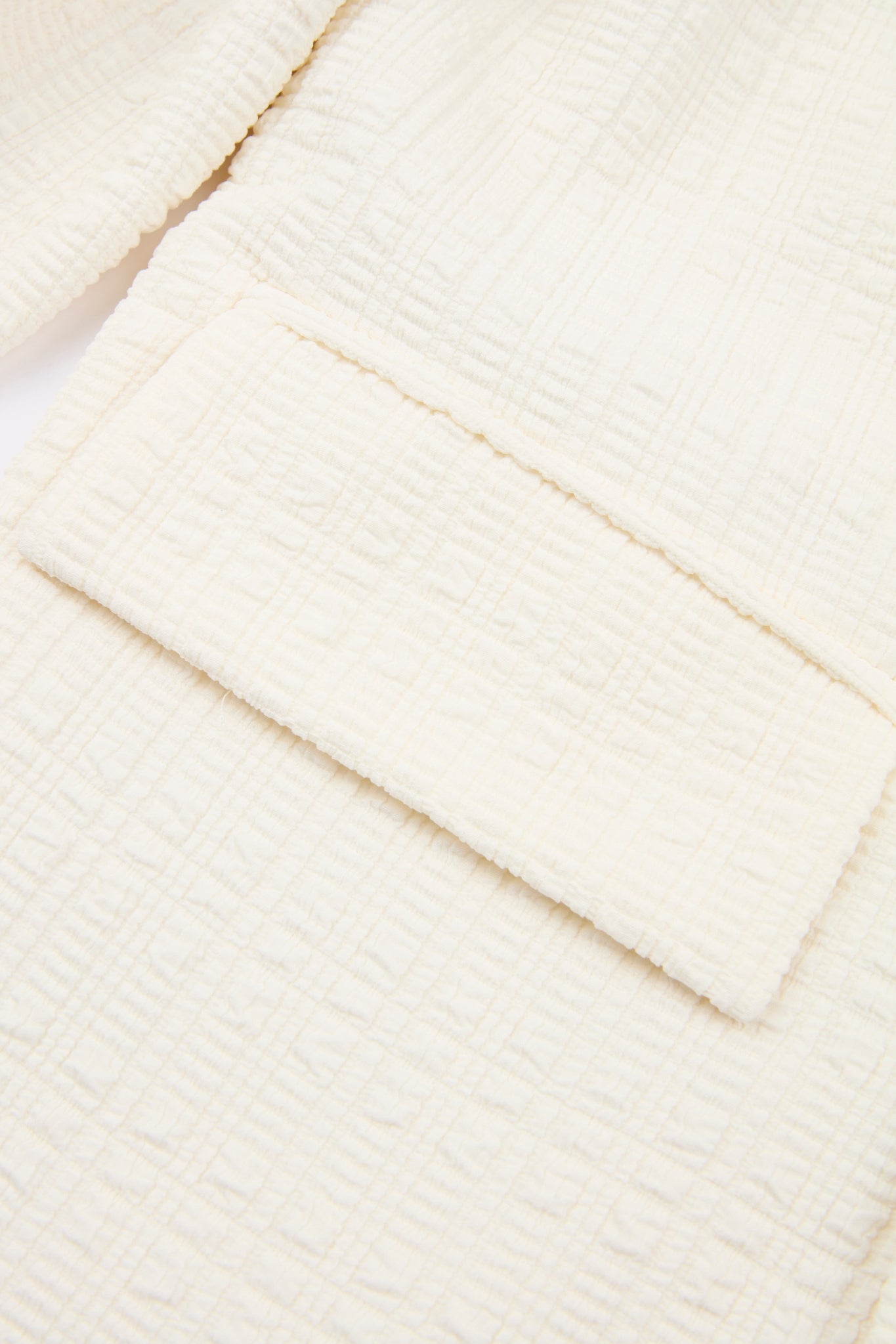 Ivory Double-Breasted Set