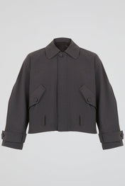 Cropped Utility Jacket