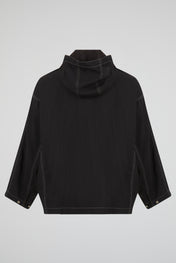 Multi-Zip Hooded Technical Jacket