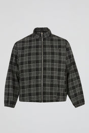 DUMIST Plaid Funnel-Neck Tracksuit