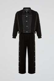 Hybrid Tracksuit Black