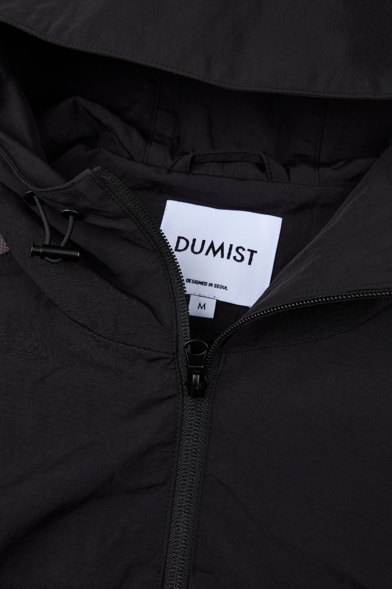 Contrast Panel Technical Hooded Jacket
