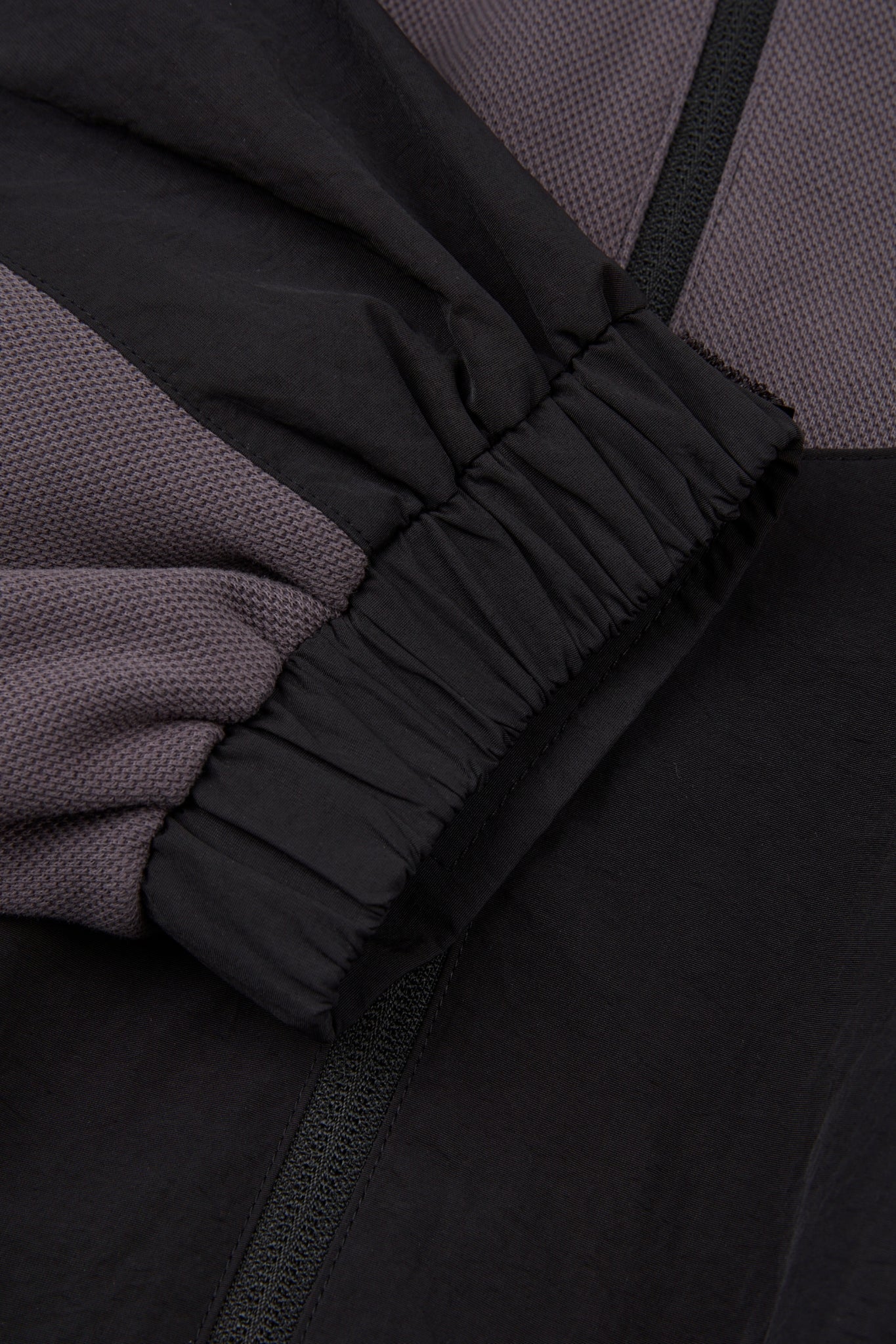 Contrast Panel Technical Hooded Jacket
