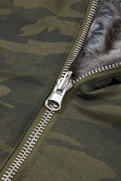 Arctic Reversible Faux Fur Hooded Jacket