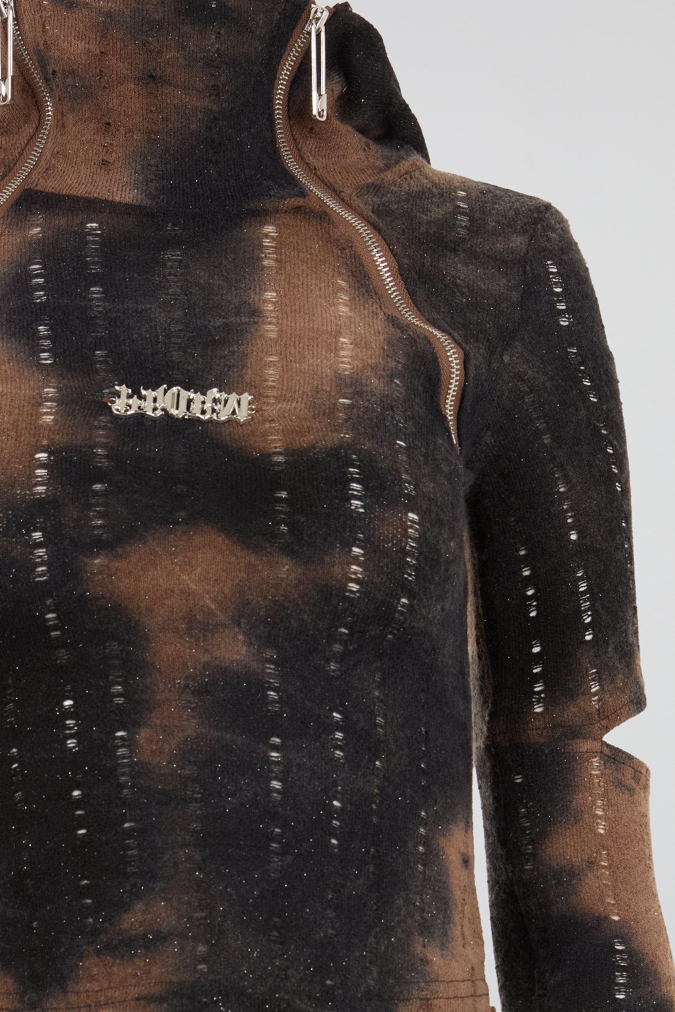 Brown Minimalist Hoodie