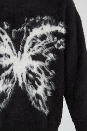 Distressed Butterfly Knit