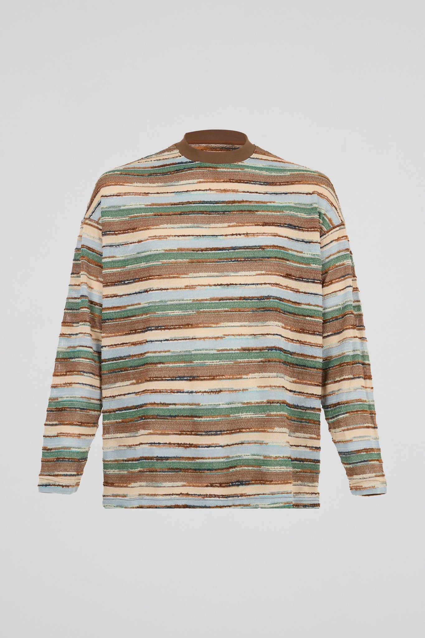 Stripped Long Sleeves Tshirt
