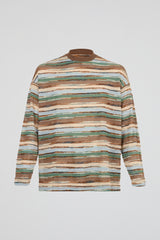 Stripped Long Sleeves Tshirt
