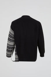 Isle Knit Sweatshirt Black