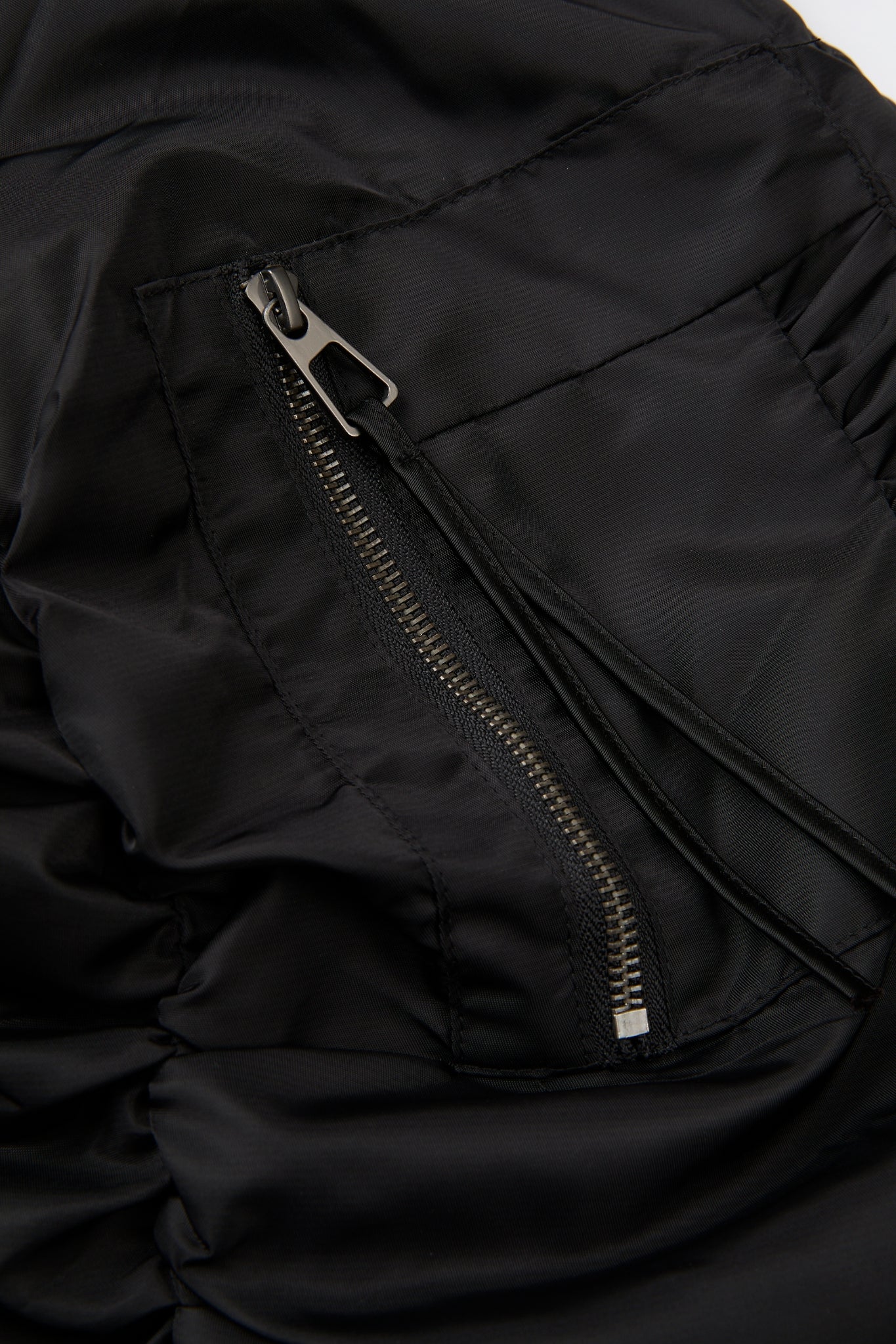 Cropped Bomber Black