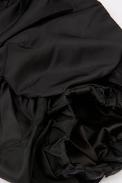 Cropped Bomber Black