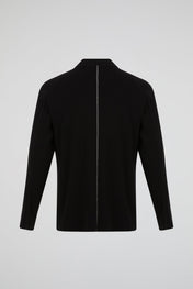 Contrast Stitch Sweatshirt Black